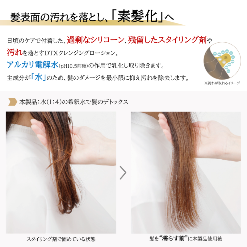Lattractions Zero DTXクレンジングローション - 画像 (2)